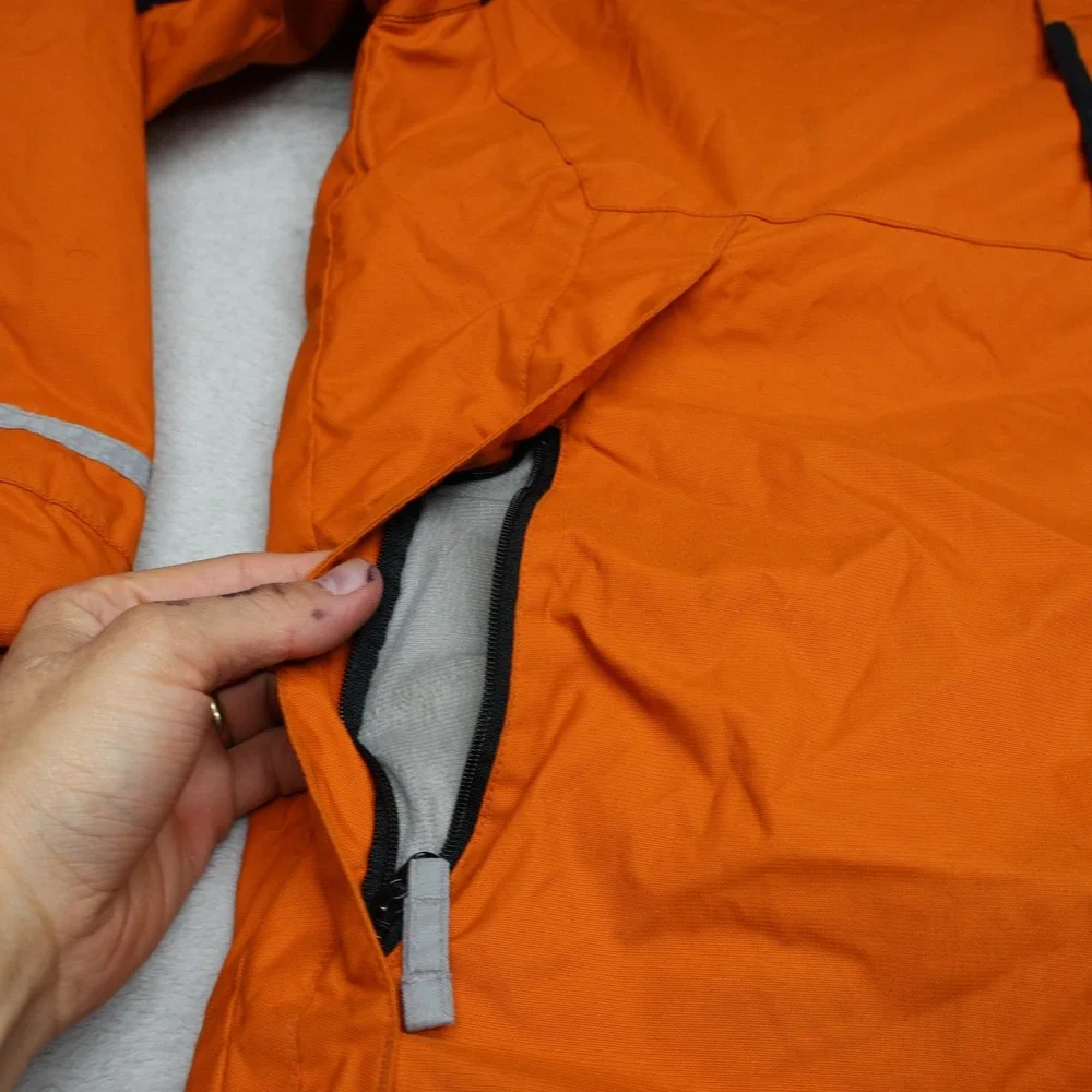 Columbia Jacket‎ Youth 18/20 Orange Waterproof Insulated Wind Rain Snow Winter